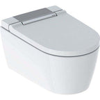 Geberit AquaClean Sela Rimless Shower Toilet in Gloss Chrome
