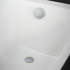 Geberit Overflow Bath Filler with Turn-Control Pop-Up Waste in Standard