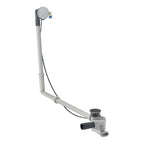Geberit Overflow Bath Filler with Turn-Control Pop-Up Waste in Extended
