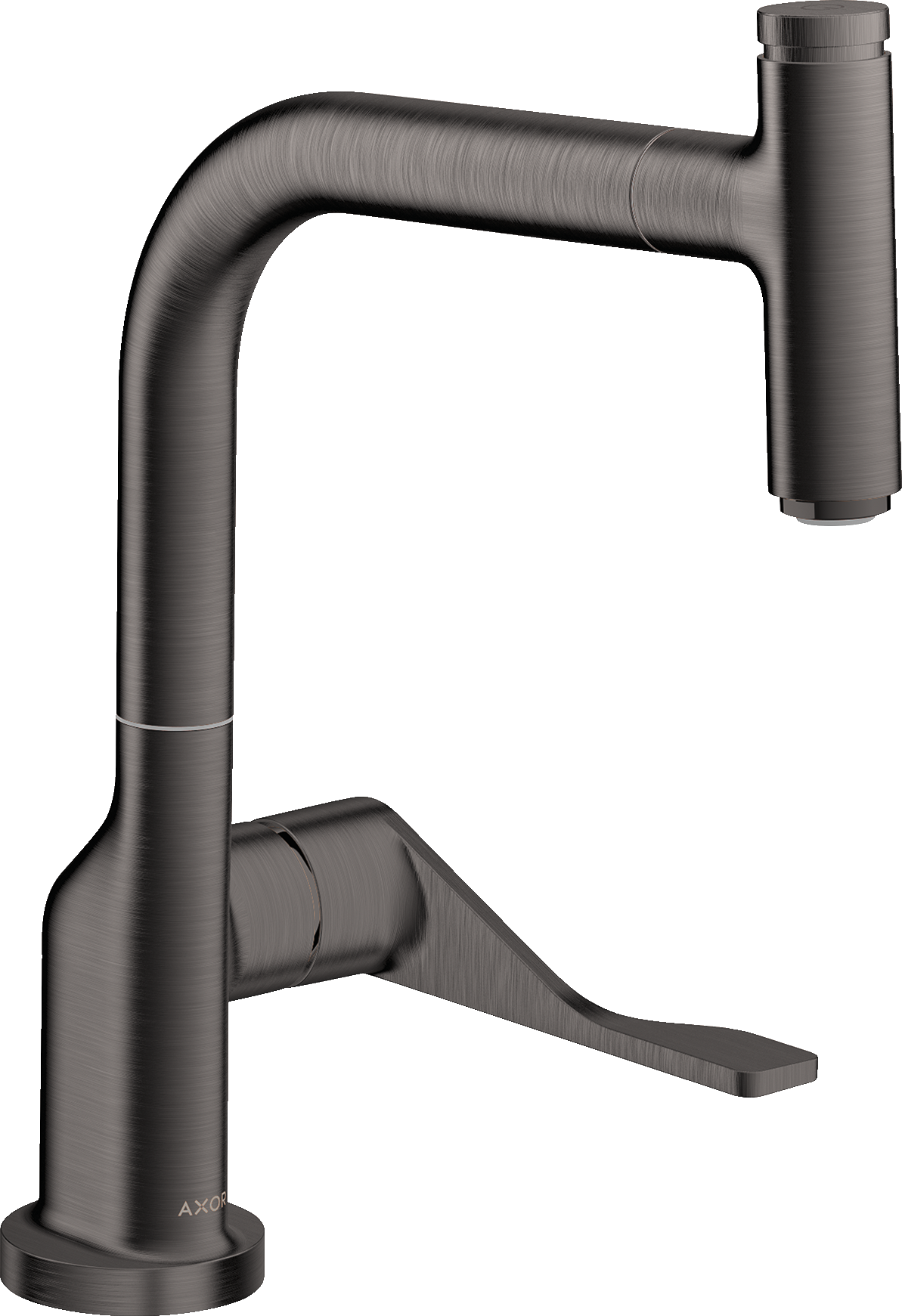 AXOR Citterio Kitchen Mixer Select 230 with Pull-Out Spout Brushed Black Chrome