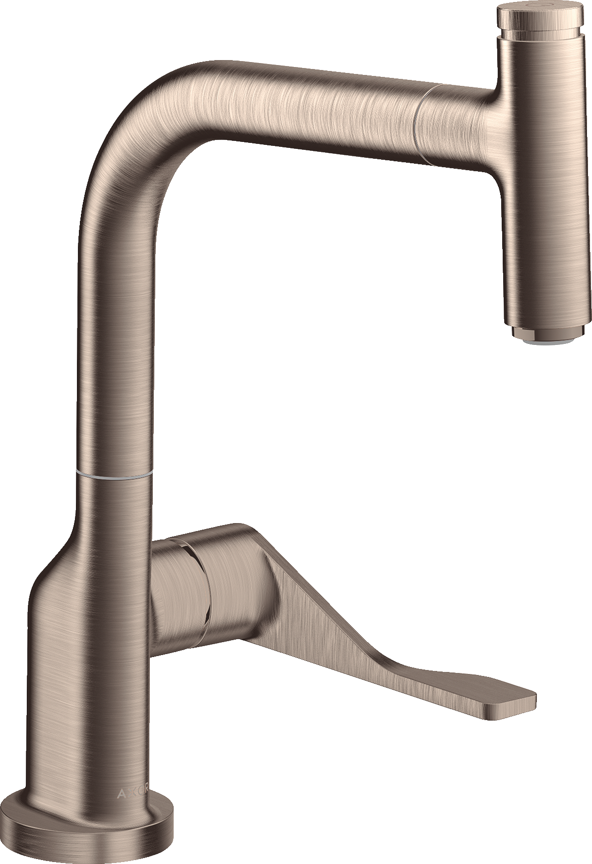 AXOR Citterio Kitchen Mixer Select 230 with Pull-Out Spout Brushed Nickel