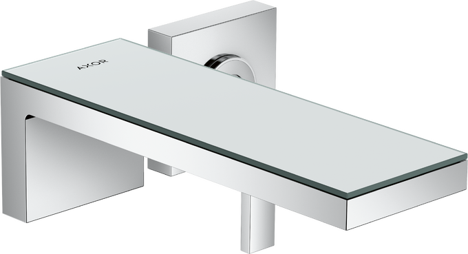 AXOR MyEdition Wall-Mounted Basin Mixer 221mm Chrome / Mirror Glass