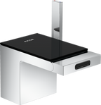 AXOR MyEdition Bidet Mixer Chrome / Black Glass