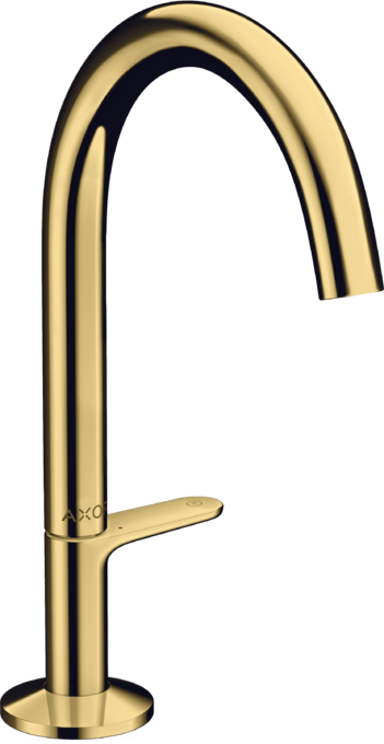 AXOR One Basin Mixer Select 170 Polished Gold Optic