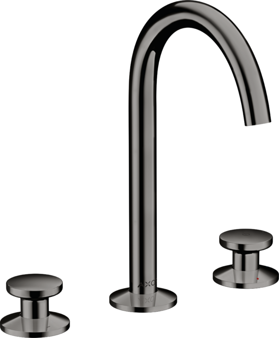 AXOR One 3-Hole Basin Mixer Select 170 Polished Black Chrome