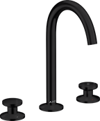AXOR One 3-Hole Basin Mixer Select 170 Matt Black
