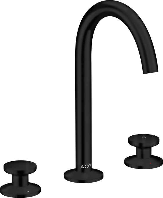 AXOR One 3-Hole Basin Mixer Select 170 Matt Black