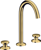 AXOR One 3-Hole Basin Mixer Select 170 Polished Gold Optic