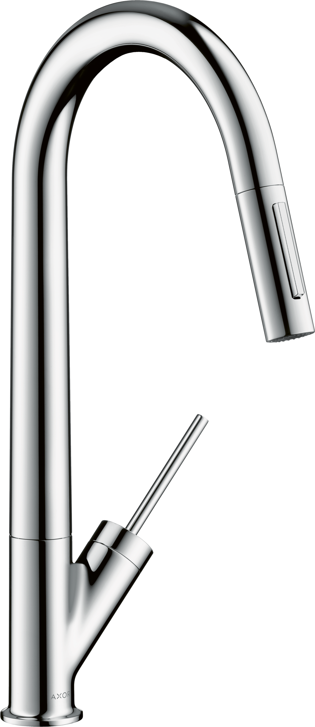 AXOR Starck Kitchen Mixer 270 with Pull-Out Spray Chrome
