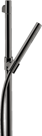 AXOR Starck Shower Set 0.90 m with 1jet Baton Hand Shower Polished Black Chrome