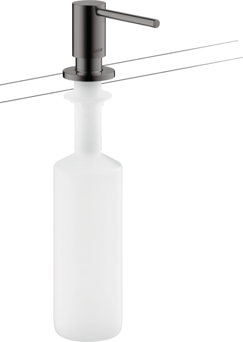 AXOR Uno Soap Dispenser Polished Black Chrome