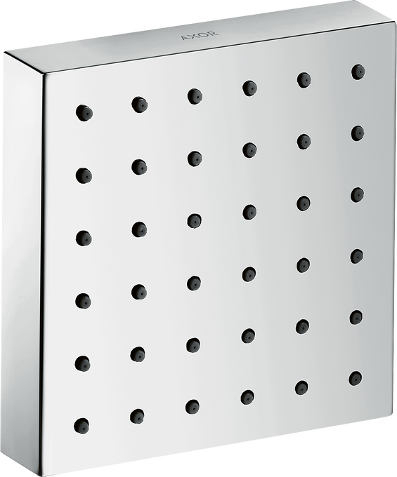AXOR ShowerSolutions Shower Module 120/120 for Concealed Installation Square Chrome