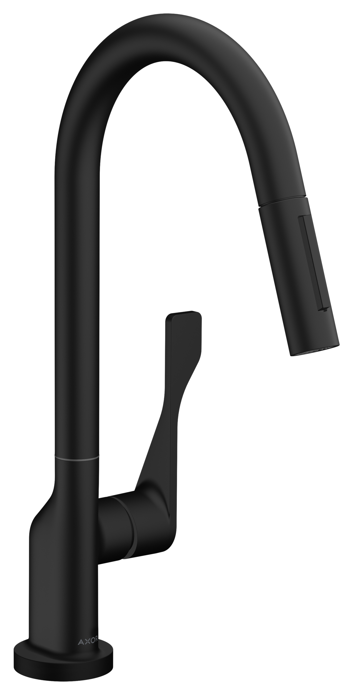 AXOR Citterio Kitchen Mixer 250 with Pull-Out Spray Matt Black