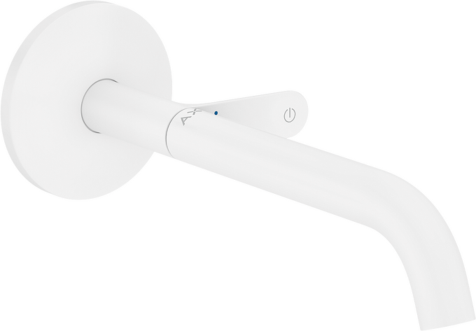 AXOR One Wall-Mounted Basin Mixer Select 220mm Matt White