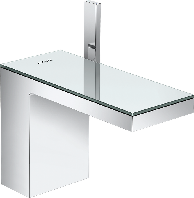 AXOR MyEdition Basin Mixer 110 Chrome / Mirror Glass