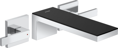 Chrome / Black Glass