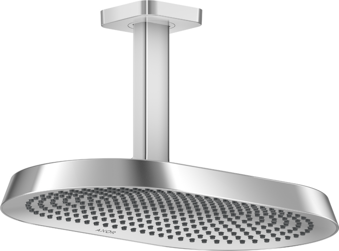 AXOR ShowerSphere Overhead Shower 370/220 2jet with Ceiling Connector Chrome