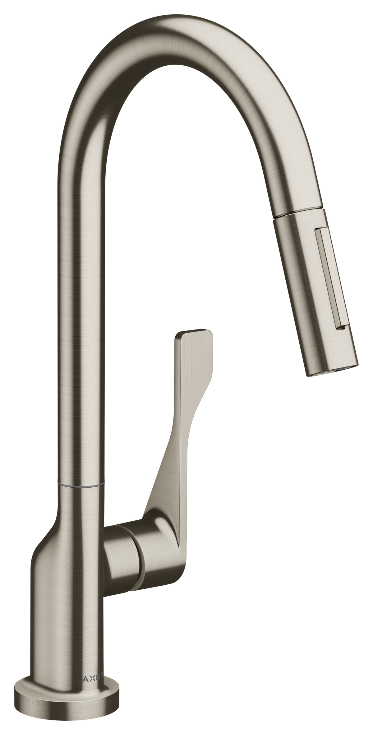 AXOR Citterio Kitchen Mixer 250 with Pull-Out Spray Stainless Steel Optic
