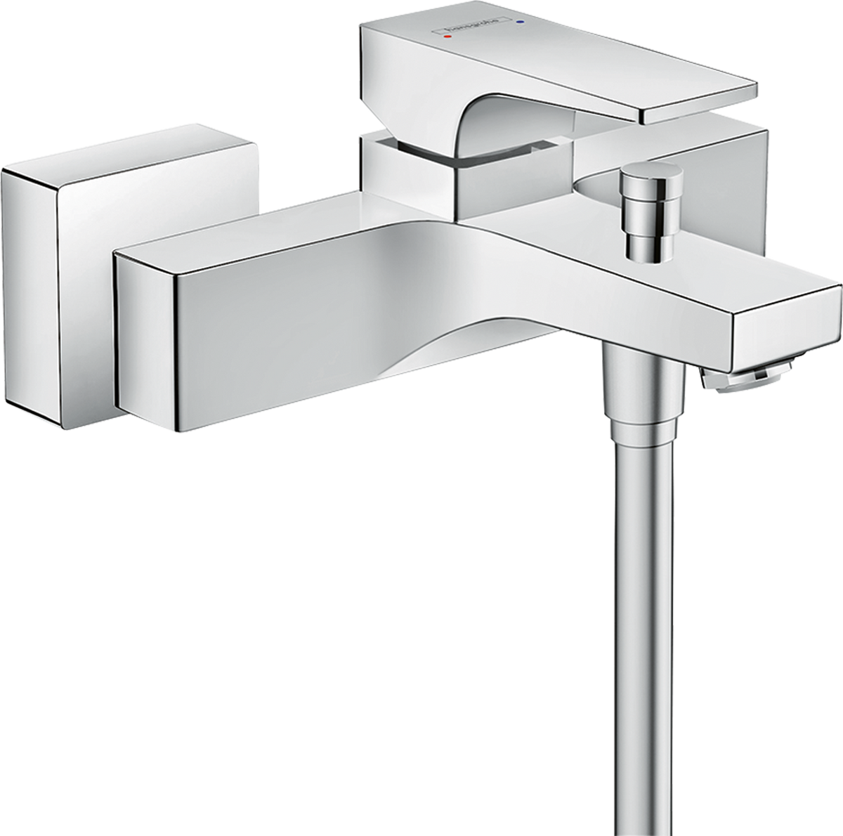 hansgrohe Metropol Exposed Bath Shower Mixer Chrome