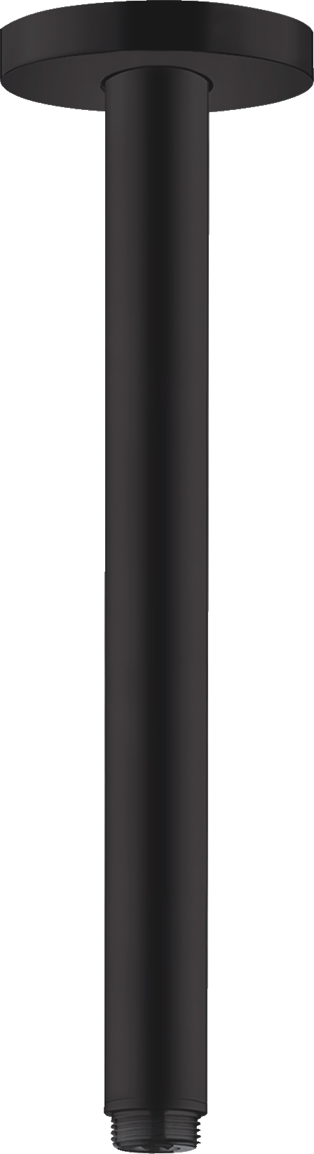 hansgrohe Ceiling Connector S 300mm Matt Black