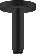 hansgrohe Ceiling Connector S 100mm Matt Black