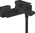hansgrohe Metropol Exposed Bath Shower Mixer Matt Black