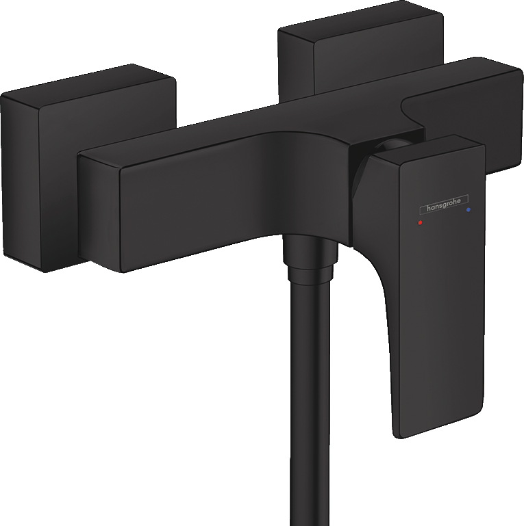 hansgrohe Metropol Exposed Shower Mixer Matt Black