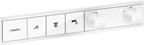 hansgrohe RainSelect Thermostat for 3 Functions Matt White