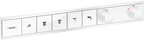 hansgrohe RainSelect Thermostat for 5 Functions Matt White