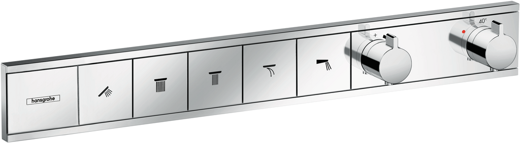 hansgrohe RainSelect Thermostat for 5 Functions Chrome