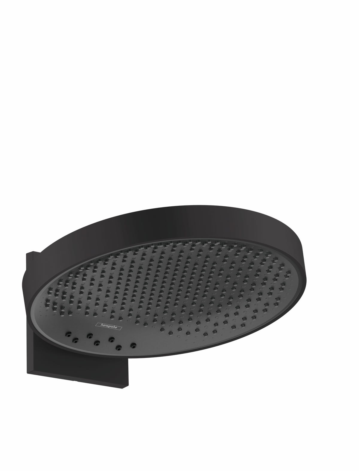hansgrohe Rainfinity Overhead Shower 360 3jet with Wall Connector Matt Black