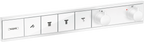 hansgrohe RainSelect Thermostat for 4 Functions Matt White