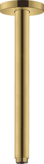 hansgrohe Ceiling Connector S 300mm Polished Gold Optic