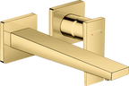 hansgrohe Metropol Wall-Mounted Basin Mixer 225mm Polished Gold Optic