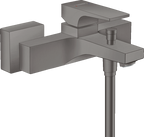 hansgrohe Metropol Exposed Bath Shower Mixer Brushed Black Chrome