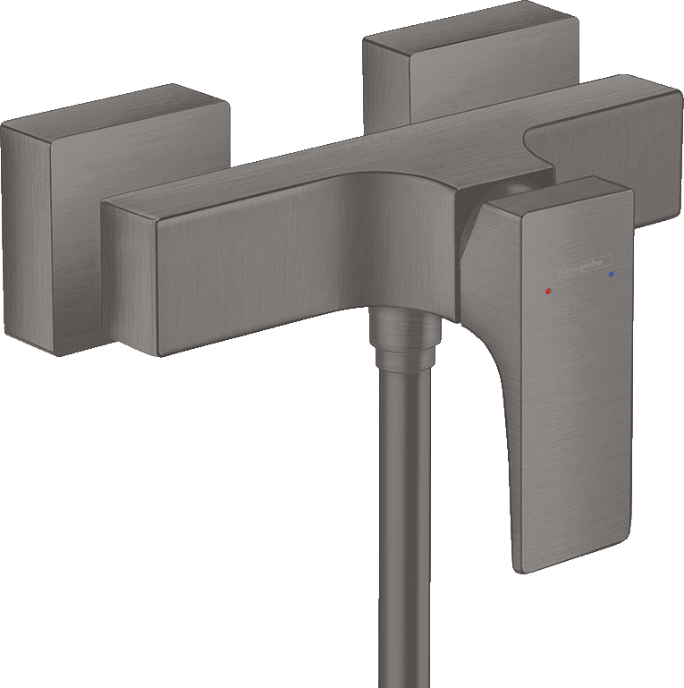 hansgrohe Metropol Exposed Shower Mixer Brushed Black Chrome