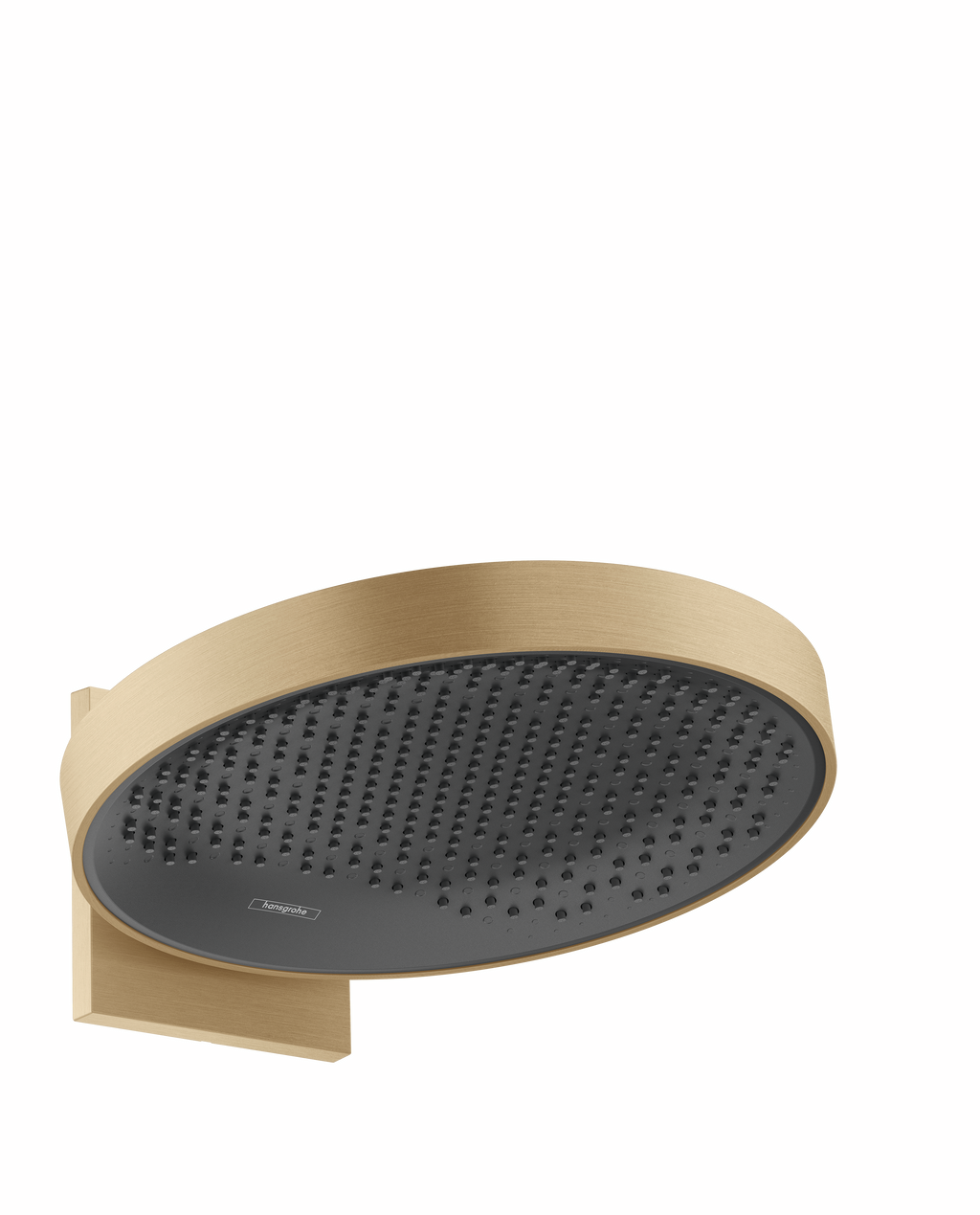 hansgrohe Rainfinity Overhead Shower 360 1jet with Wall Connector Brushed Bronze