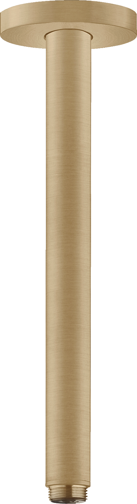 hansgrohe Ceiling Connector S 300mm Brushed Bronze