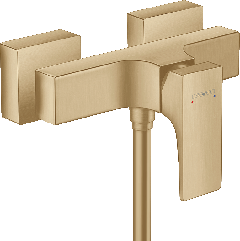 hansgrohe Metropol Exposed Shower Mixer Brushed Bronze
