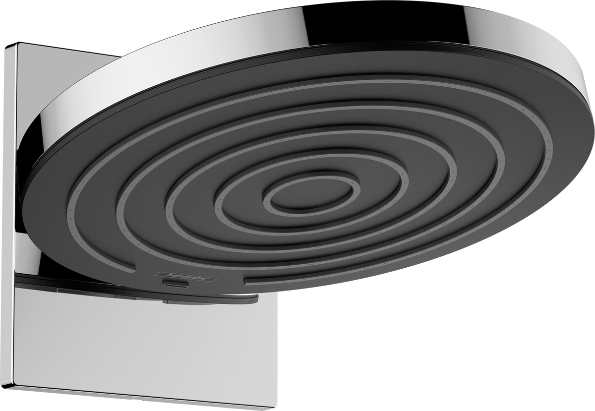 hansgrohe Pulsify S Overhead Shower 260 2jet EcoSmart with Wall Connector Chrome
