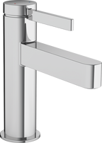 hansgrohe Finoris Basin Mixer 100 with Push-Open Waste Chrome