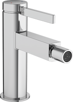 hansgrohe Finoris Bidet Mixer with Push-Open Waste Chrome