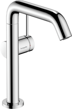 hansgrohe Tecturis S Basin Mixer 210 Fine CoolStart with Swivel Spout and Push-Open Waste Chrome