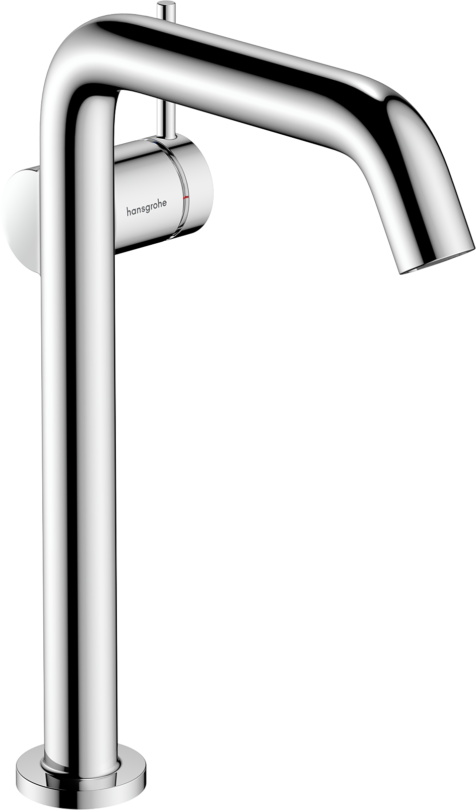 hansgrohe Tecturis S Basin Mixer 240 Fine CoolStart for Wash Bowls with Push-Open Waste Chrome