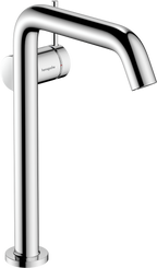 hansgrohe Tecturis S Basin Mixer 240 Fine CoolStart for Wash Bowls with Push-Open Waste Chrome