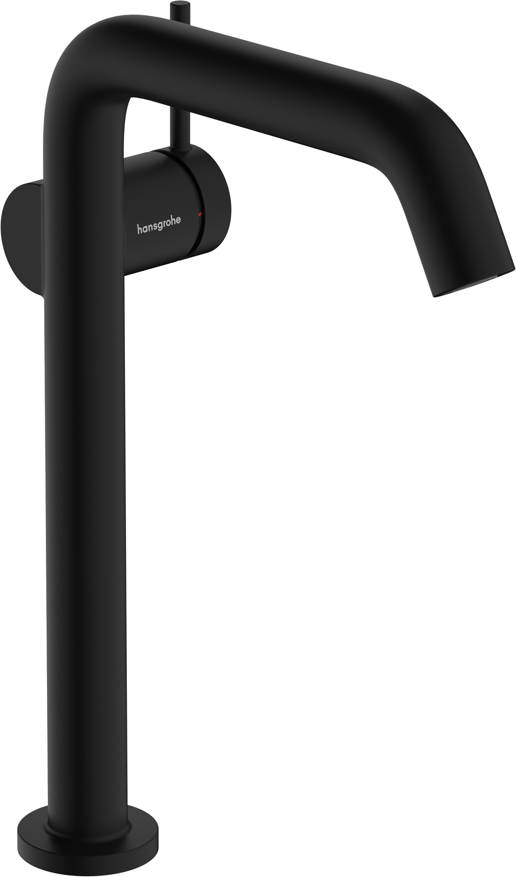 hansgrohe Tecturis S Basin Mixer 240 Fine CoolStart for Wash Bowls with Push-Open Waste Matt Black