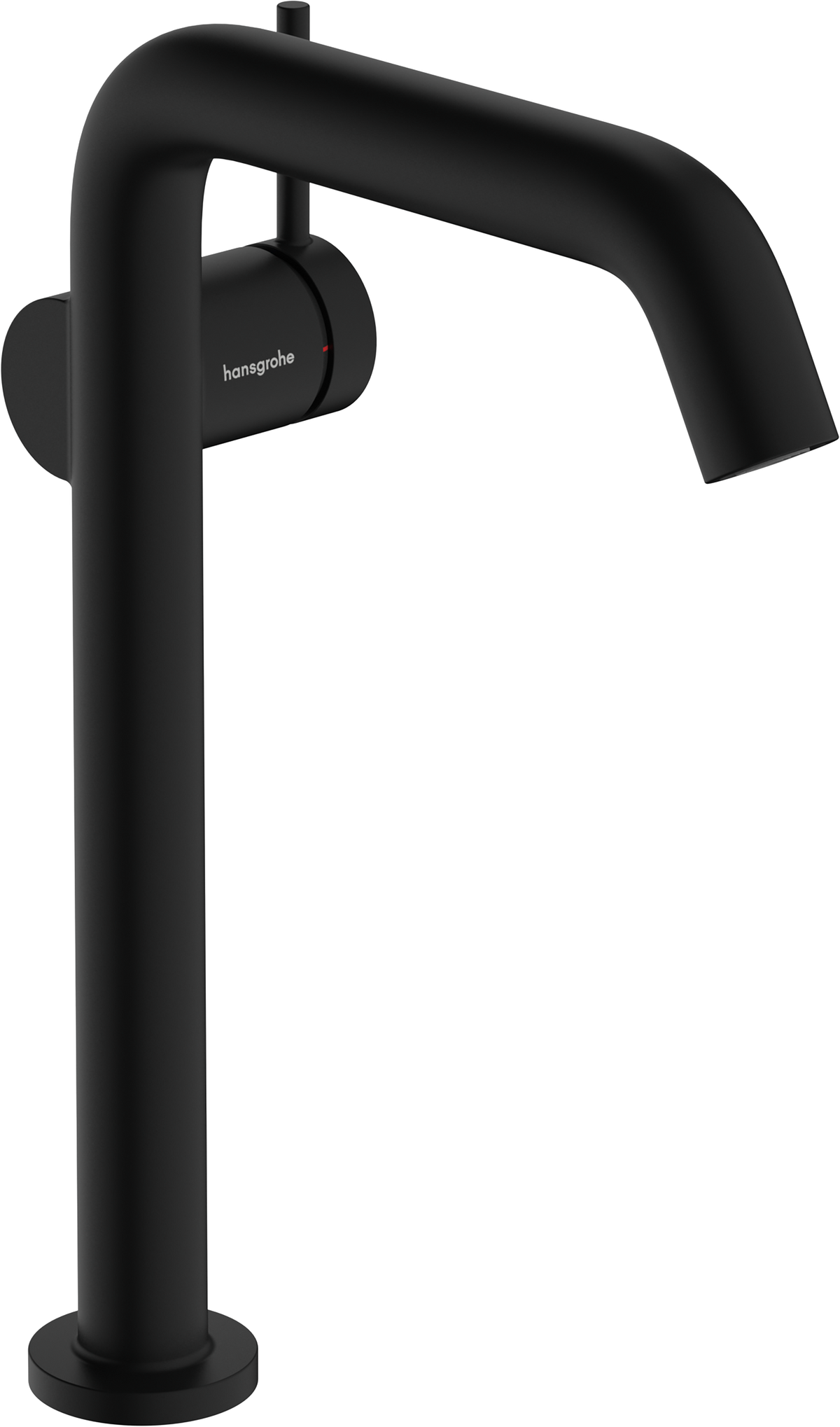 hansgrohe Tecturis S Basin Mixer 240 Fine CoolStart for Wash Bowls with Push-Open Waste Matt Black