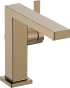 hansgrohe Tecturis E Basin Mixer 110 Fine CoolStart with Push-Open Waste Brushed Bronze