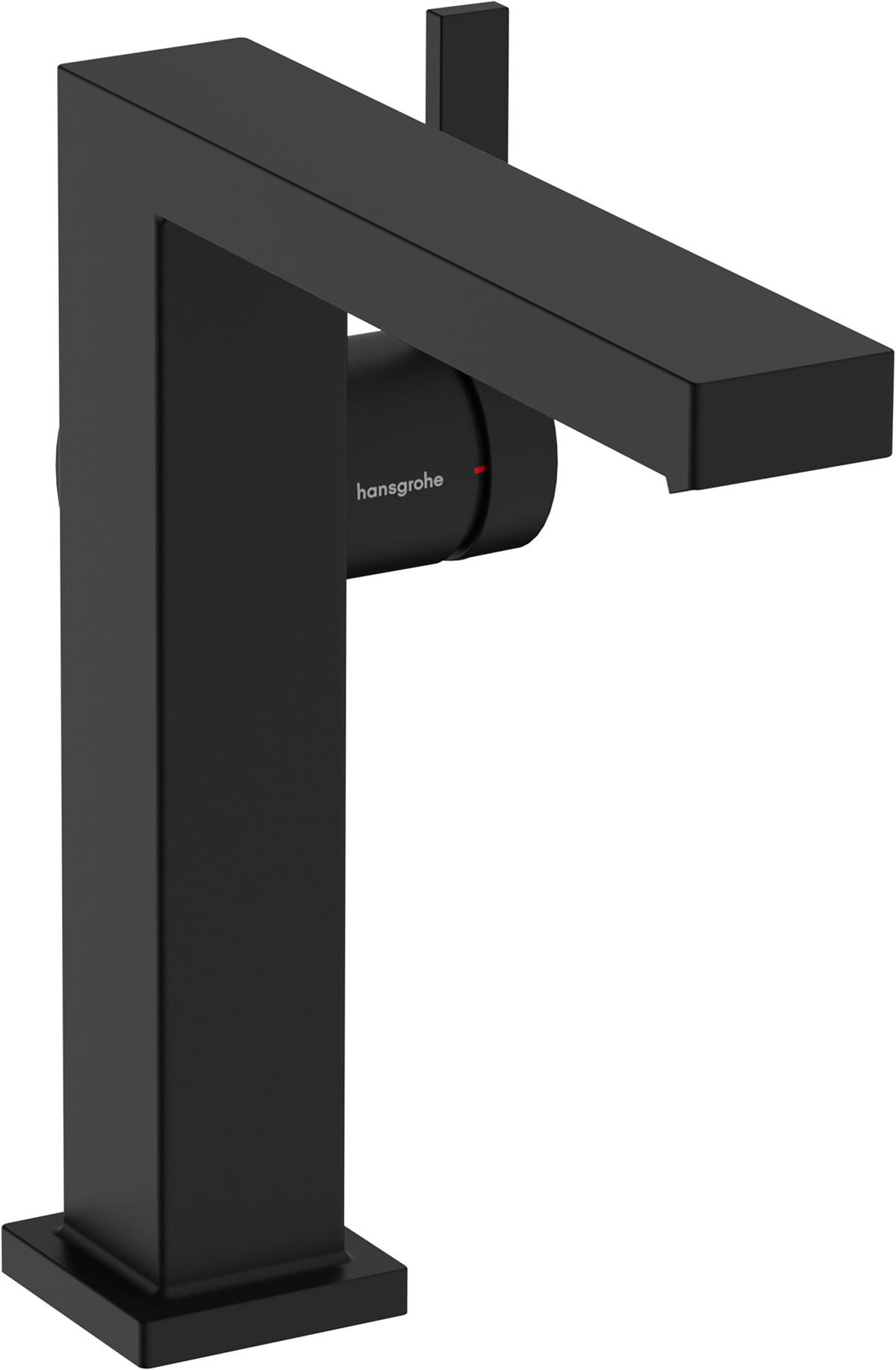 hansgrohe Tecturis E Basin Mixer 150 Fine CoolStart with Push-Open Waste Matt Black
