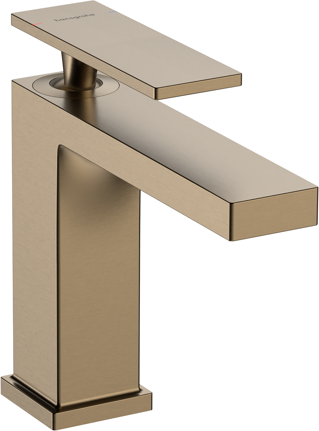 hansgrohe Tecturis E Single Lever Basin Mixer 110 EcoSmart+ Brushed Bronze